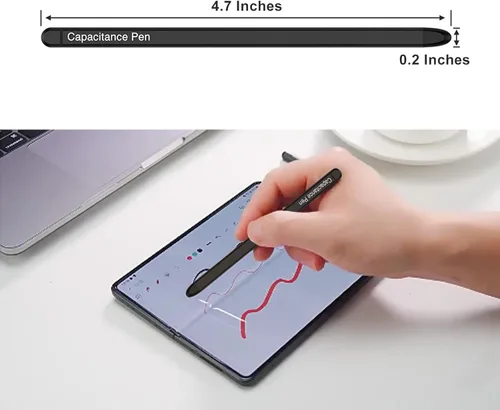Vista 5 de S Pen - Lápiz capacitivo para Galaxy Z Fold 5 S Pen Fold Edition, solo compatible con Samsung Galaxy Z Fold 5, color negro