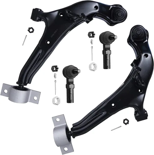 Vista 22 de Detroit Axle - 4 brazos de control traseros para Ford C-Max Focus Mazda 3 5 Volvo C30 C70 S40 V50, 4 brazos de control superior e inferior