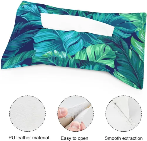 Vista 5 de Soporte de papel higiénico para servilletas de viaje, soporte reutilizable para pañuelos, caja de pañuelos, cubierta de caja de pañuelos