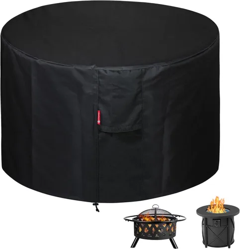 Vista 21 de SheeChung Cubierta para Hoguera para Solo Stove Bonfire Hoguera Exterior Sin Humo - Pequeña Redonda Impermeable Refugio de Poliéster 600D