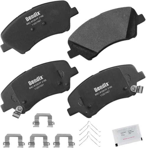 Vista 246 de Bendix Pastillas de freno delanteras de cerámica Priority1 CFC465AK2 para Acura EL 2005-1997, Honda Civic 2011-1996, Insight 2014-2010