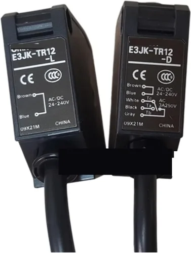 Vista 3 de HEXEH E3JK-TR12-C Interruptor inductivo del sensor fotoeléctrico de 2M OMS (E3JK-TR12-D E3JK-TR12-L) 24-240VAC/DC