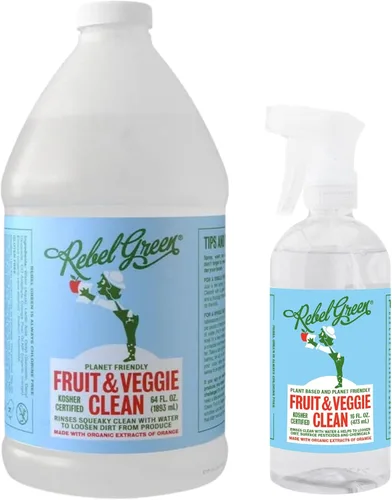 Vista 8 de Rebel Green Limpiador de frutas y verduras, limpiador de productos