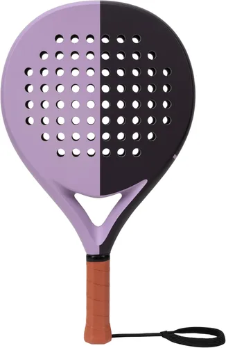 Vista 14 de LAPAT Raqueta de pádel con bolsa de cubierta, superficie de carbono con espuma viscoelástica EVA, raquetas de pádel ligeras, tenis POP