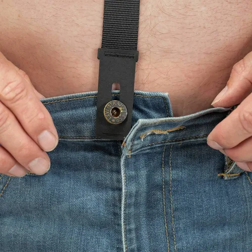 Vista 6 de HIKERS - Tirantes ocultos originales para hombre debajo de la ropa - Bragueta de botón