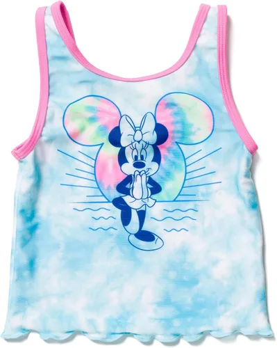 Vista 6 de Disney Minnie Mouse Racerback Tankini Top and Bikini Bottom Conjunto de natación de bebé a niño grande