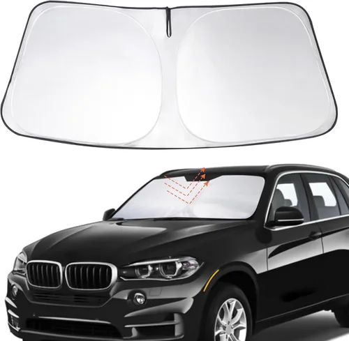 Vista 103 de Parasol para parabrisas de ajuste personalizado 2013 2014 2015 2016 2017 2018 BMW 3 Series/F30/F31/F80/M3 accesorios plegables bloqueador de sol