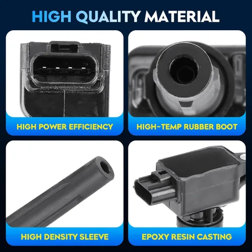 Vista 2 de Paquete de Bobina de Encendido para Mazda 3 2L 2.5L 2012-2020, 2014-2020 Mazda 6, 2014 y 2016-2018 3 Sport, para CX-5, CX-9 2016-2019, MX-5 Miata