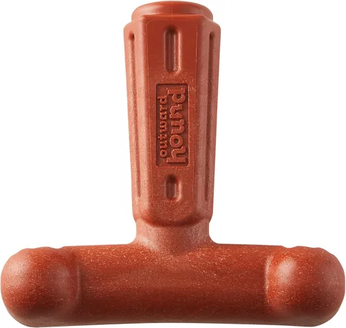 Vista 9 de Outward Hound Dogwood juguetes para masticar de madera duradera para perros, madera real y cáñamo calmante, paquete de 2, mediano