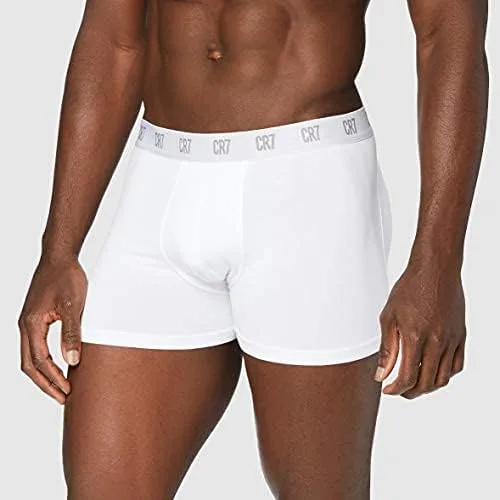 Vista 5 de CR7 Basics - Traje de baño de mezcla de algodón orgánico para hombre 3