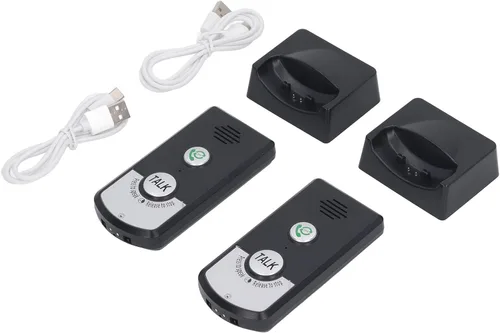 Vista 8 de Intercomunicador de voz de 2 vías, intercomunicador de súper largo alcance, fácil instalación de seguridad para el hogar, sistema