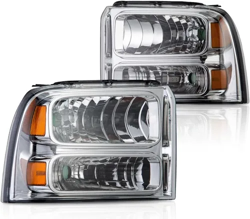 Vista 11 de CHEDA Conjunto de faros, lente transparente carcasa negra ámbar reflector