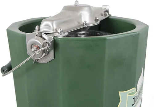 Vista 8 de PREMIUM - Máquina de helados Immergood de 8 cuartos de galón - Acero inoxidable - Manivela de mano