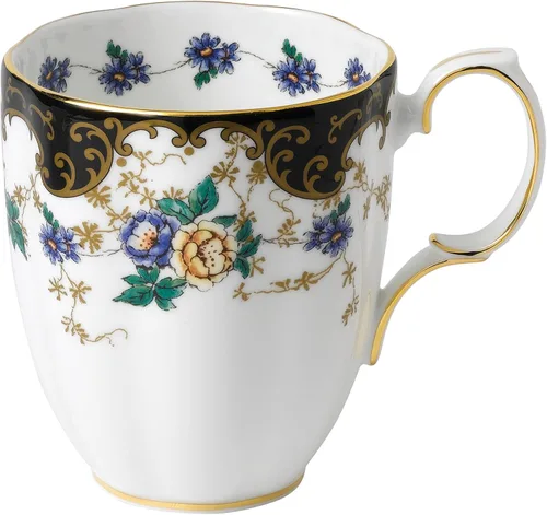 Vista 12 de Royal Albert 100 años 1990 - Juego de 3 piezas (taza de té, platillo y plato de 8")