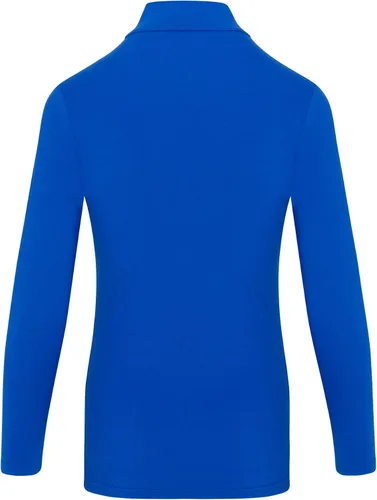 Vista 5 de Natural Uniforms Camiseta de manga larga con cuello alto falso para mujer
