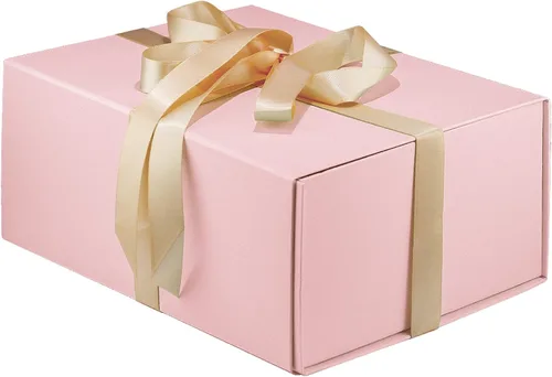 Vista 14 de MOYEUPAC Caja de regalo negra, 9" X 7" X 4" con tapas para regalos, cierre magnético para embalaje de regalo con cinta, caja de regalo