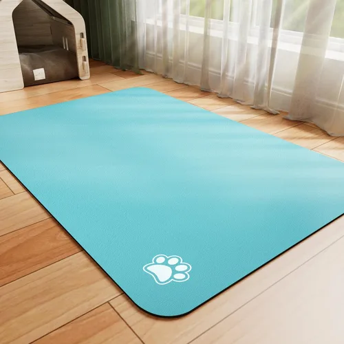 Vista 8 de HotLive Tapete de Comida para Perros - Tapete Absorbente para Gatos para Comida y Agua, Tapete para Tazón de Alimentación de Mascotas Sin Manchas