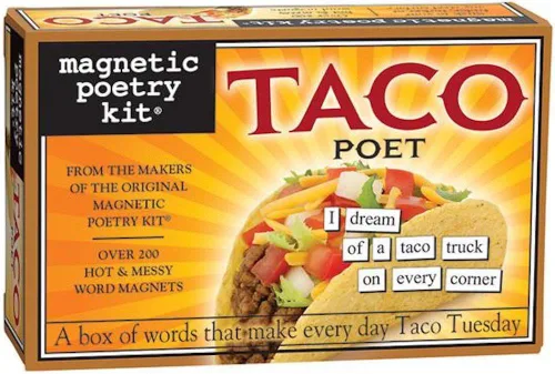 Vista 4 de Magnetic Poetry - Kit de líneas de películas mezcladas para la nevera - Palabras para la nevera - Escribe poemas y cartas en la nevera - Fabricado