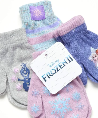 Vista 5 de Disney Frozen - Paquete de 4 guantes o mitones para niñas (niños pequeños)