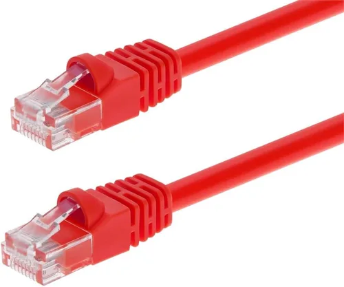 Vista 42 de Monoprice 100FT 24AWG Cat6 550MHz UTP Ethernet Cable de red de cobre desnudo - azul