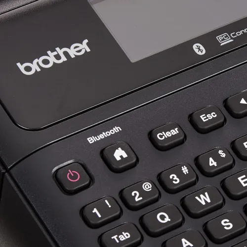 Vista 9 de Brother P-Touch PT-D610BT Etiquetadora Profesional Conectada para Negocios Conecta y Crea a través de Bluetooth® en Cintas de Etiqueta TZe