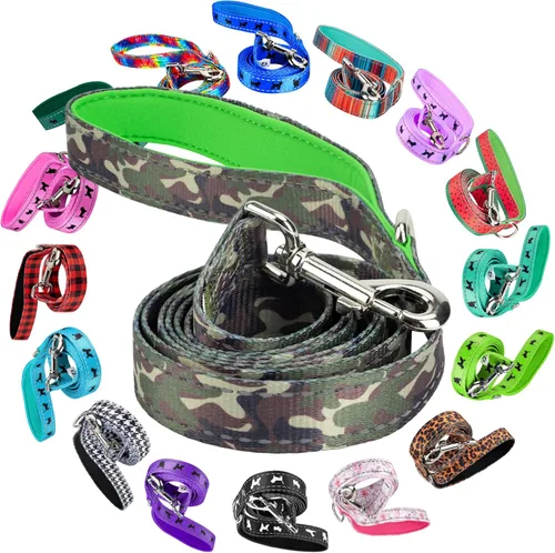 Vista 15 de EcoBark Correa para perro – Correas cómodas suaves y reflectantes con mango acolchado – Fuerte, duradera y resistente, entrenamiento y tracción