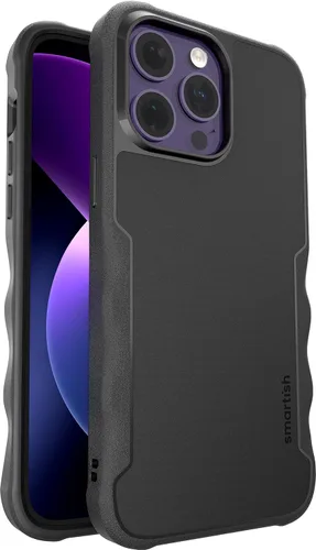 Vista 13 de Smartish® funda protectora magnética para iPhone 14 - Funda Gripzilla compatible con MagSafe [Resistente + Dura] Funda blindada de agarre pesado