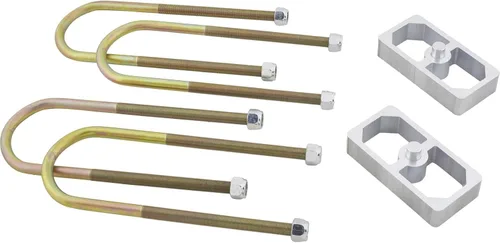 Vista 2 de Speedway Motors Kit Universal de Bloque Reductor de Resorte de Ballesta, 1 Pulgada, 2-1/2 Pulgadas de Ancho, 5 Pulgadas de Largo, Pernos en U