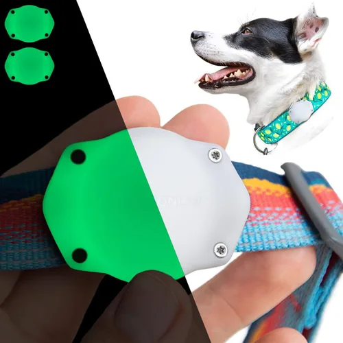 Vista 9 de Elevation Lab Soporte para collar de perro AirTag TagVault™ - Montaje seguro a través, IP69 impermeable, no cuelga, se adapta a todos los collares