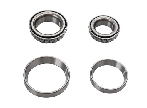Vista 4 de Paquete de 2 Kit de Rodamientos de Eje de Remolque L68149 L44649 Compatible con Eje de Remolque de 1-3/8'' a 1-1/16'' 3500 Libras Sello de Grasa