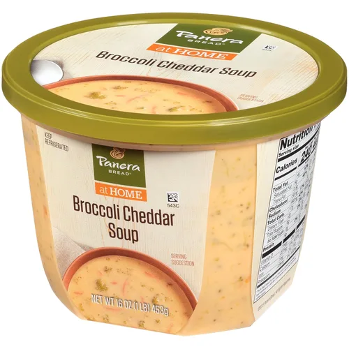 Vista 9 de Panera Bread Sopa Cheddar de brócoli, 16 onzas
