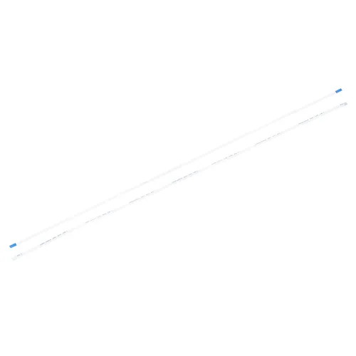 Vista 17 de uxcell Cable plano flexible, 6 pines de 0.020 in de paso de 1.772 in, FPC FFC, cable de cinta flexible para TV LCD, audio para automóvil