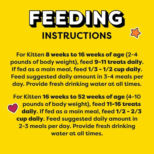 Vista 8 de Temptations Kitten Crunchy and Soft Cat Treats sabor pollo y lácteos, bolsa de 3 onzas, (paquete de 12)