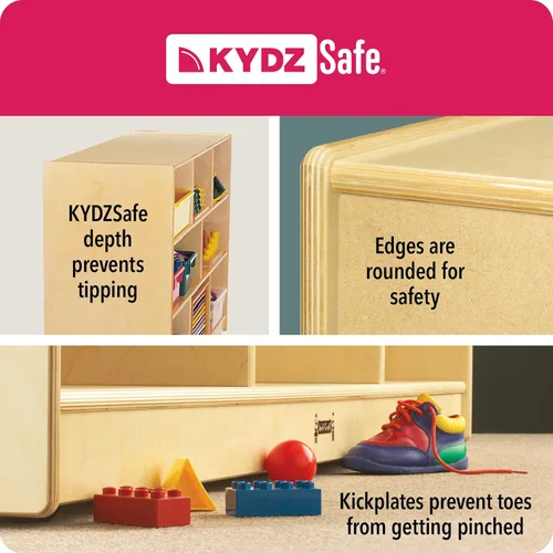 Vista 15 de Jonti-Craft Silla apilable 6802TK Chairries, RTA, 9 pulgadas de altura