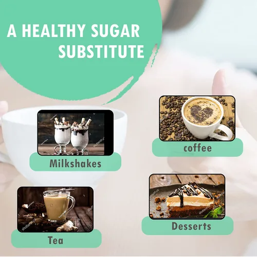 Vista 3 de Sunshine Valley® Manitol en polvo – Edulcorante sin azúcar – Sustituto de azúcar para café, té y recetas, 8 onzas