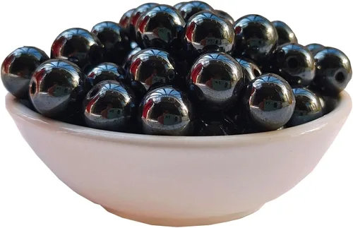 Vista 9 de Cuentas de piedra 6mm 140 piezas Cuentas de Amazonita Redondas Cuentas sueltas de piedras preciosas para hacer joyas de pulseras y collares