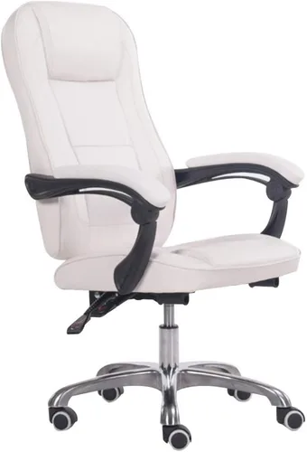 Vista 11 de Leather Desk Gaming Chair with Waist Massage Adjustable Height Reclining Ergonomic Racing Office Chair for Study Office,Black