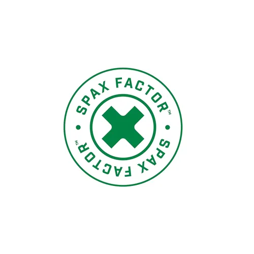 Vista 2 de Tornillos de retraso de madera estructural con cabeza hexagonal exterior de 1/2 "x 5" Powerlags Hex (25 EA)