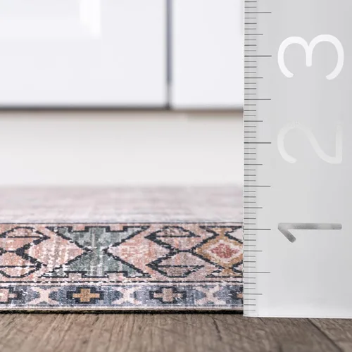 Vista 2 de nuLOOM Mae - Tapete cómodo para cocina o lavandería, 2 x 3, color melocotón