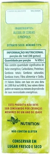 Vista 3 de Apiario Silvestre Extracto tradicional de propóleo de abeja verde brasileña (1.0 fl oz)