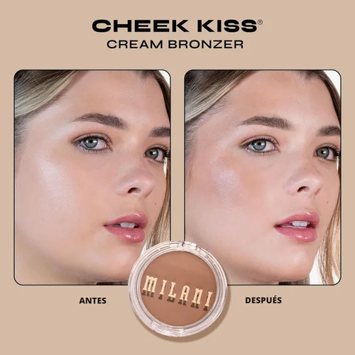 Vista 2 de Milani Crema Bronceadora Cheek Kiss 110 Hey Honey