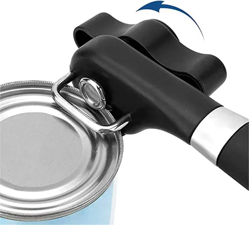 Vista 5 de ZKG Abridor de latas Herramientas de cocina profesional Abrebotellas Cuchillo manual de mano Abrelatas Abrelatas Abrelatas de corte lateral