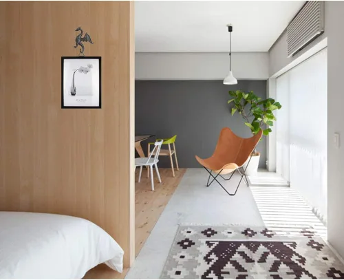 Vista 4 de Ganchos de montaje en pared de dragón, decorativo, rústico, de hierro fundido, dragón, soporte de estante resistente para colgar abrigos, llaves