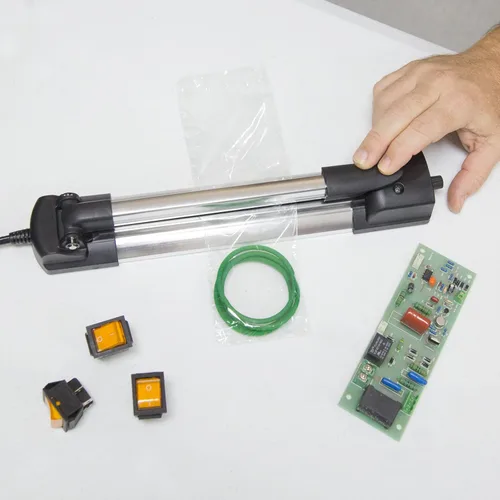 Vista 5 de JORESTECH Sellador de bolsas manual de impulso Cierre térmico (8 pulgadas de longitud)