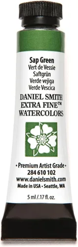 Vista 12 de DANIEL SMITH Pintura acuarela extrafina, tubo de 5 ml, rojo alizarina, 284610004