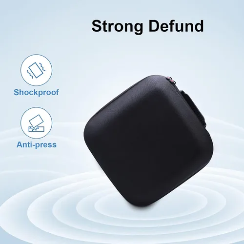 Vista 4 de XANAD Estuche rígido para Cricut EasyPress3 o 2 o 1 (9 x 9 pulgadas) máquina de prensa de calor, bolsa protectora de transporte de viaje