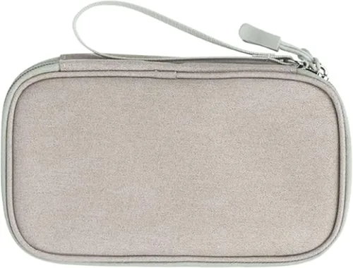 Vista 206 de FYY Organizador para accesorios electrónicos, para viajes, para cables, celular y cargadores, estuche portátil, impermeable, doble capa, bolsa