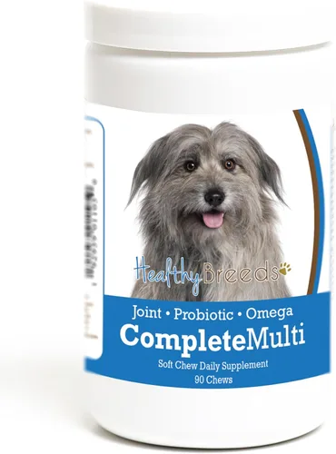 Vista 124 de Healthy Breeds Cavalier King Charles Spaniel - Multivitamínico todo en uno, completo con probióticos, glucosamina, condroitina y omegas, 60