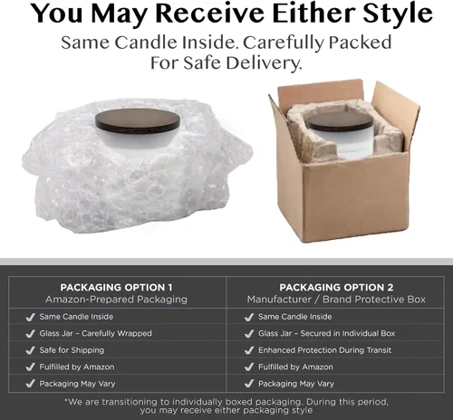 Vista 6 de Carolina Encantadora vela perfumada de lavanda, vela relajante de aromaterapia de bienestar de 16 onzas, 2 mechas de cera de mezcla de soja, velas