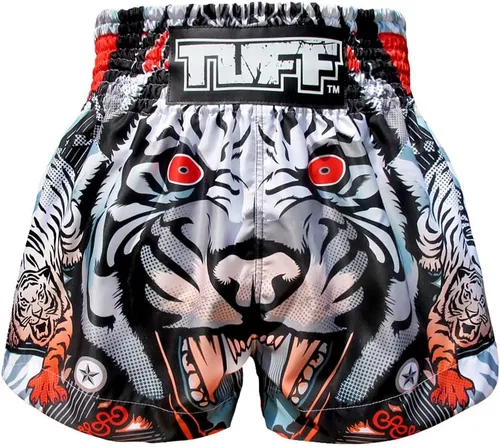 Tuff Sport Boxeo Muay Thai Shorts Tiger Kick Artes Marciales Entrenamiento Gimnasio Ropa Troncos